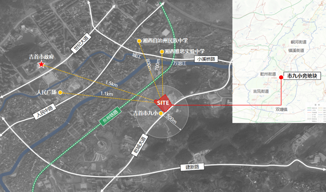 吉首17個(gè)地塊項(xiàng)目待出讓(圖52)