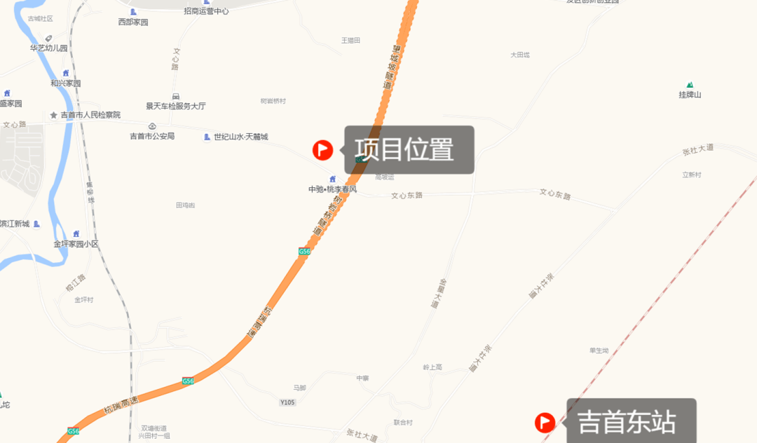 吉首17個(gè)地塊項(xiàng)目待出讓(圖68)
